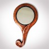 MIROIR A MAIN "cuivre"