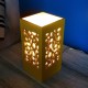 Lampe "Rocaille" - jaune